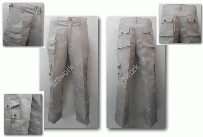 กางเกงขายาว 6กระเป๋า, กางเกงทำงาน สีกากี, กางเกงผู้ชาย, Trousers, Formal Trousers, Work Trouser, Trouser  Workwear