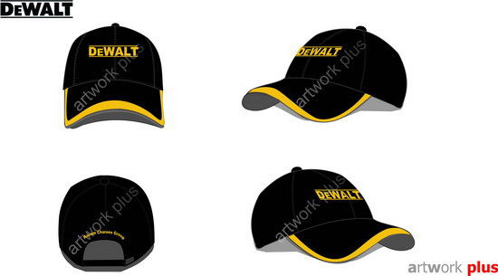 แบบหมวกแก๊ป,รับผลิตหมวกแก๊ป,ผู้ผลิตหมวกแก๊ป,รับทำหมวกแก๊ป,หมวกCap,หมวกกอล์ฟ,หมวกปักโลโก้,หมวกพรีเมี่ยม,Cap_DEWALT