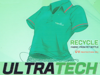 POLO SHIRT, ULTRATECH, RECYCLE FABRIC